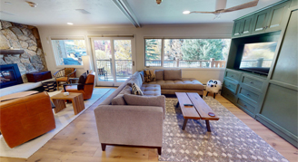 Diamond Two-Bedroom living area