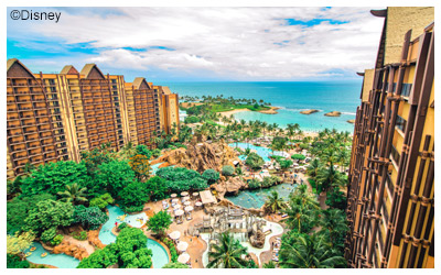 View of Aulani resort