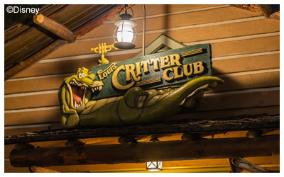 Signage for the store Louis’ Critter Club