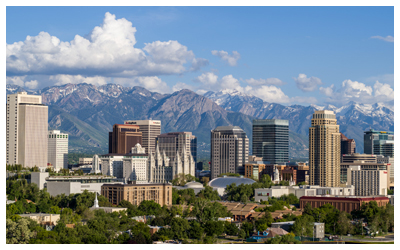 Salt Lake City, UT cityscape