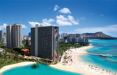 How to get to The Grand Islander by Hilton Grand Vacations in Urban Honolulu  by Bus?